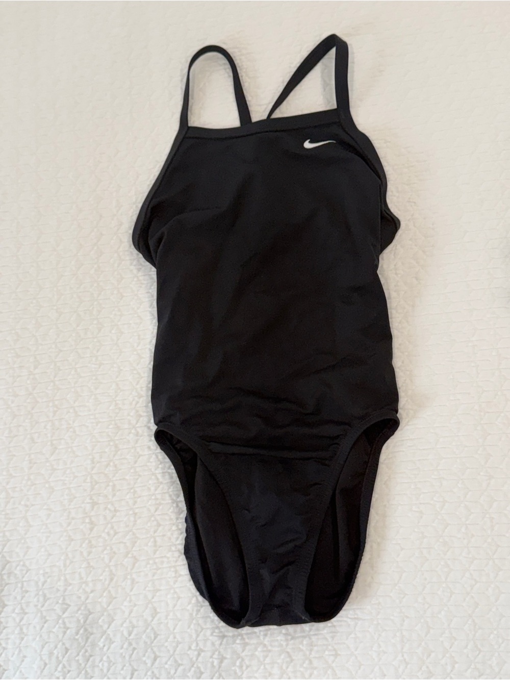 Nike - women’s Black Athletic One-Piece Swimsuit - XS